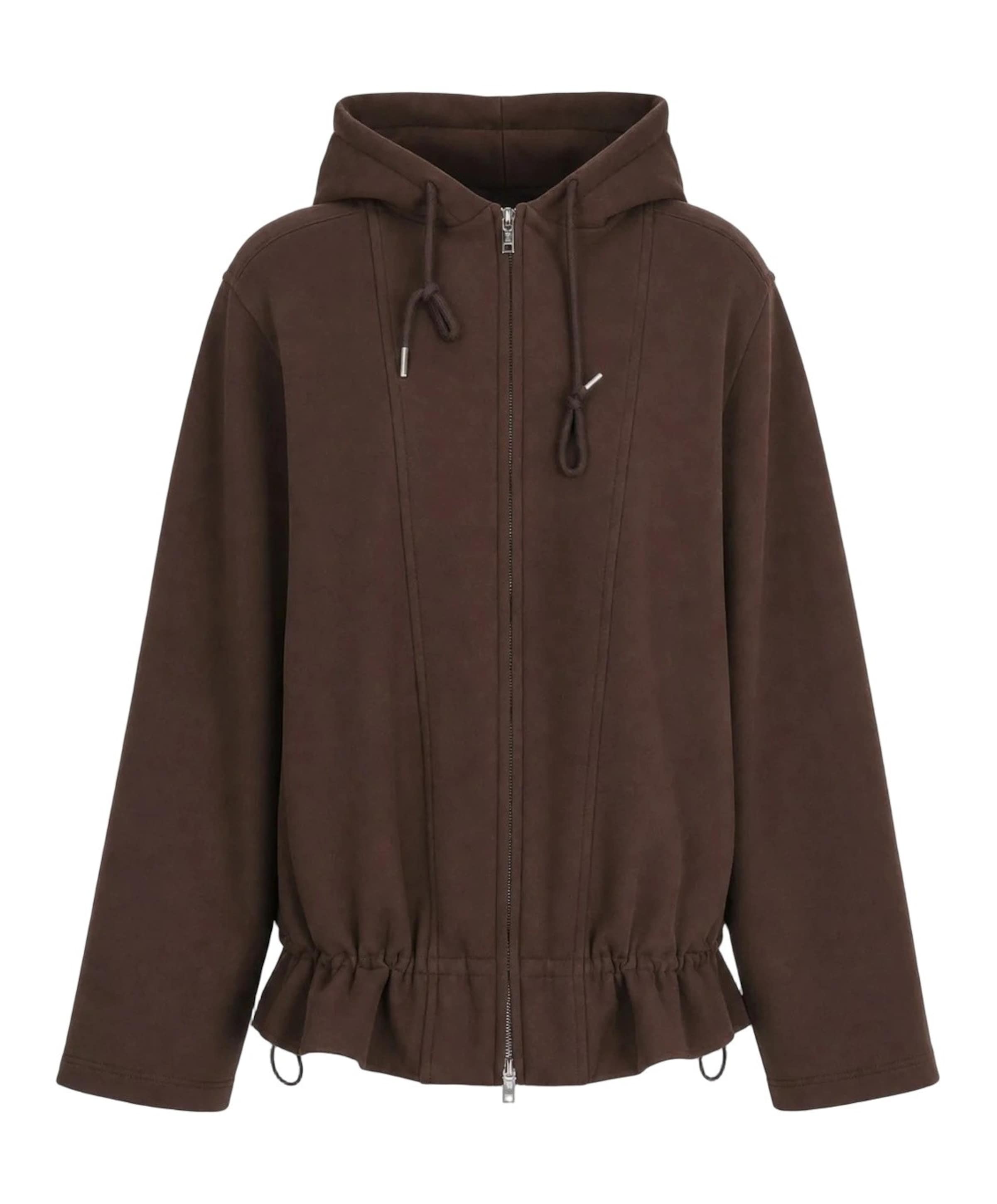 Dames sweater bruin
