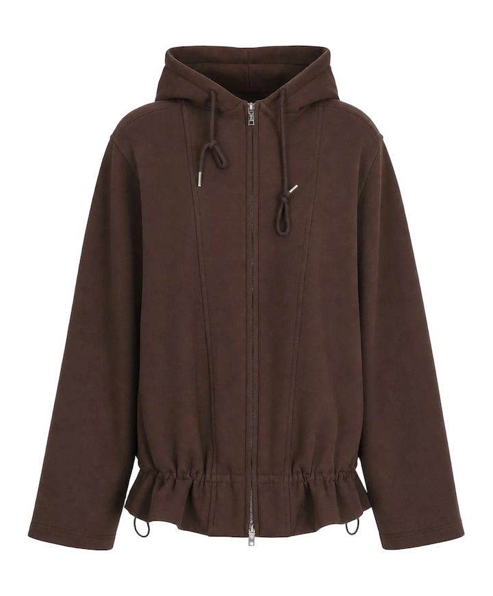 Dames sweater bruin
