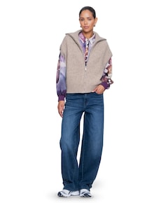 Barrel dames jeans blauw