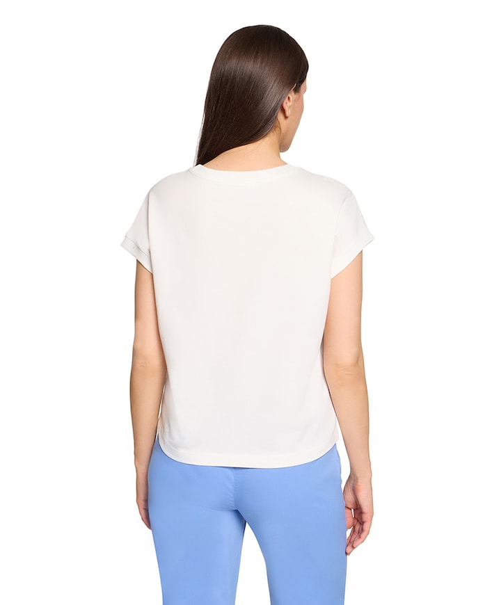 Dames T-shirt ecru