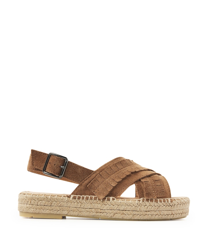 Mondi Noel dames sandalets bruin