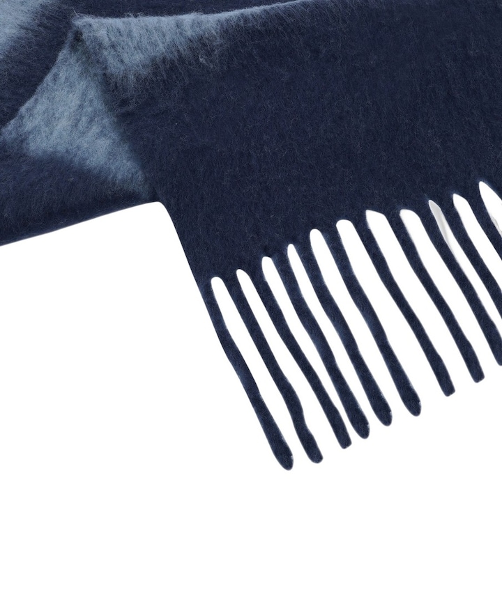 Dames sjaal blauw