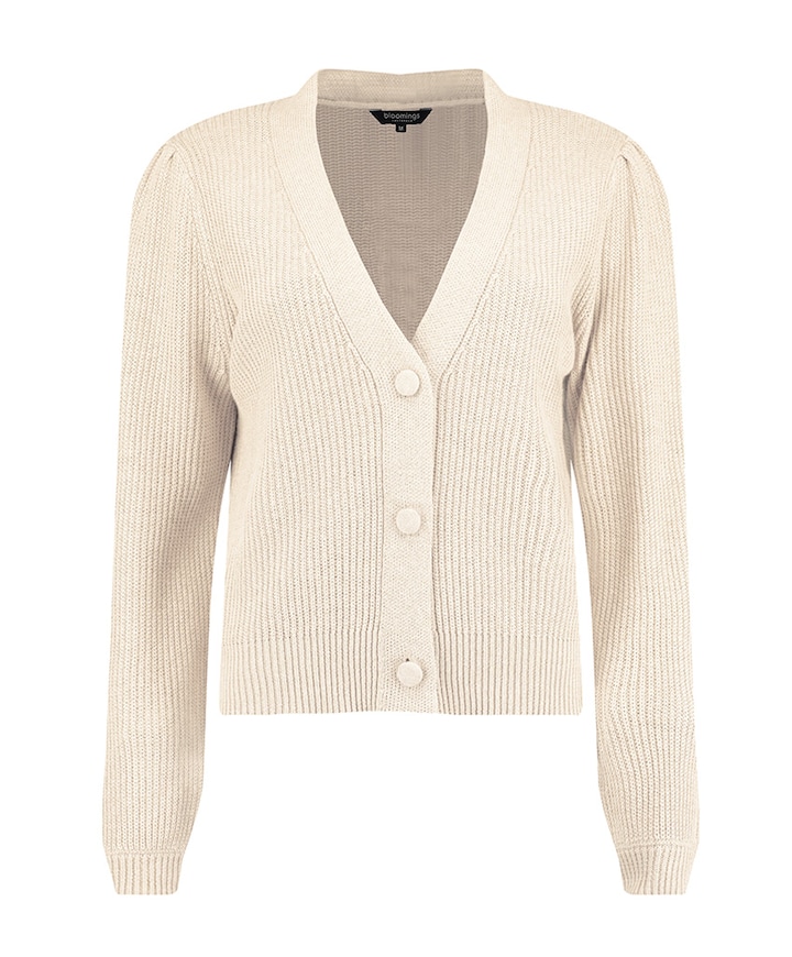 Dames vest beige