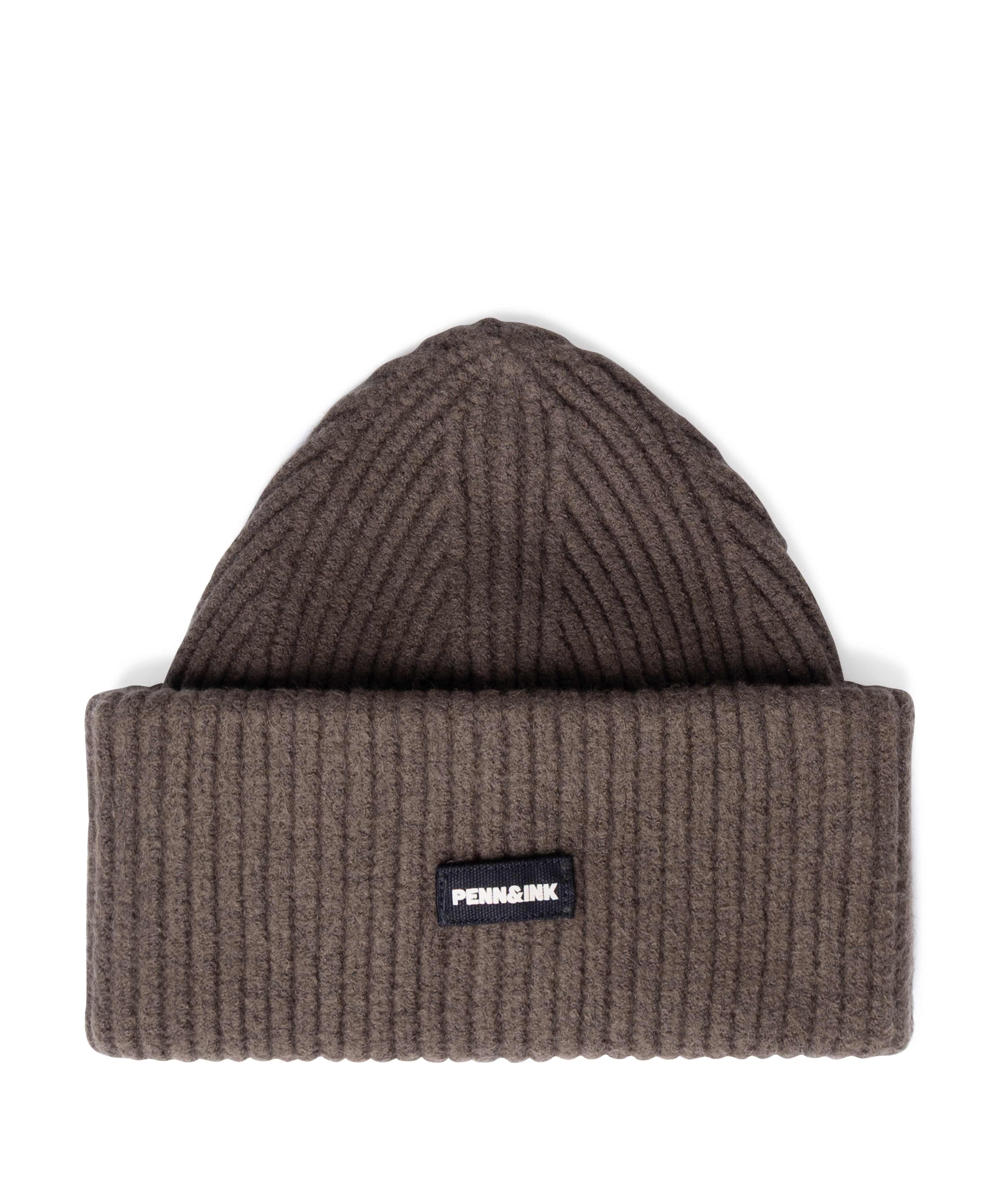 Dames muts bruin