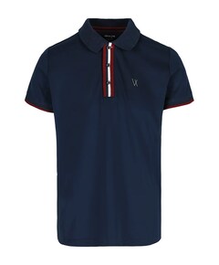 Heren polo blauw