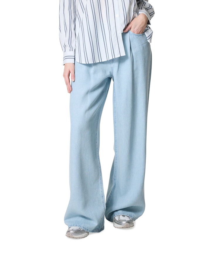 NAILA dames jeans blauw