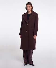Dames jas bordeaux