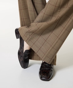 dames loafers bruin