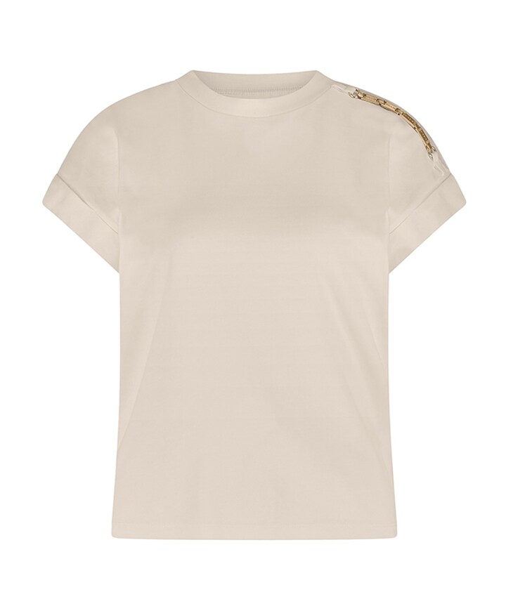 Dames t-shirt ecru
