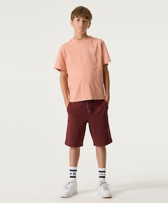 Q263525_boys short jongens korte broek rood