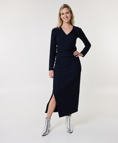 Rok blauw