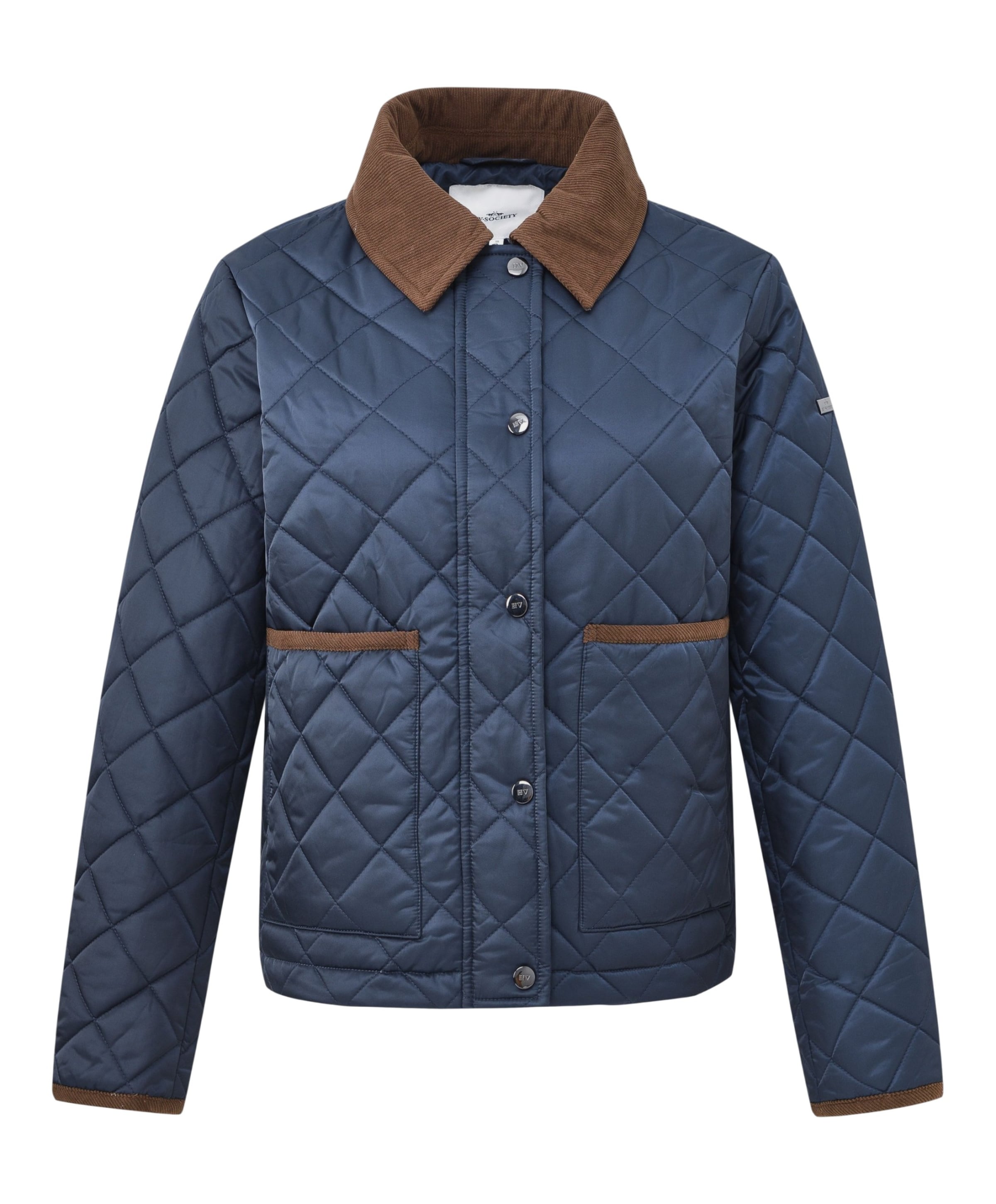 Dames jas blauw