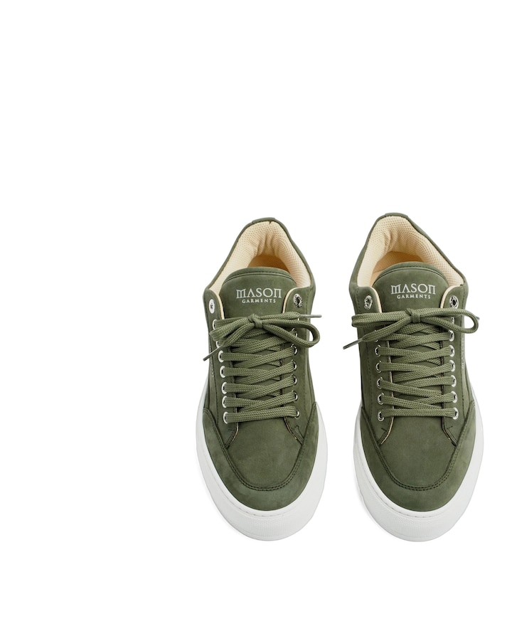 heren sneakers groen