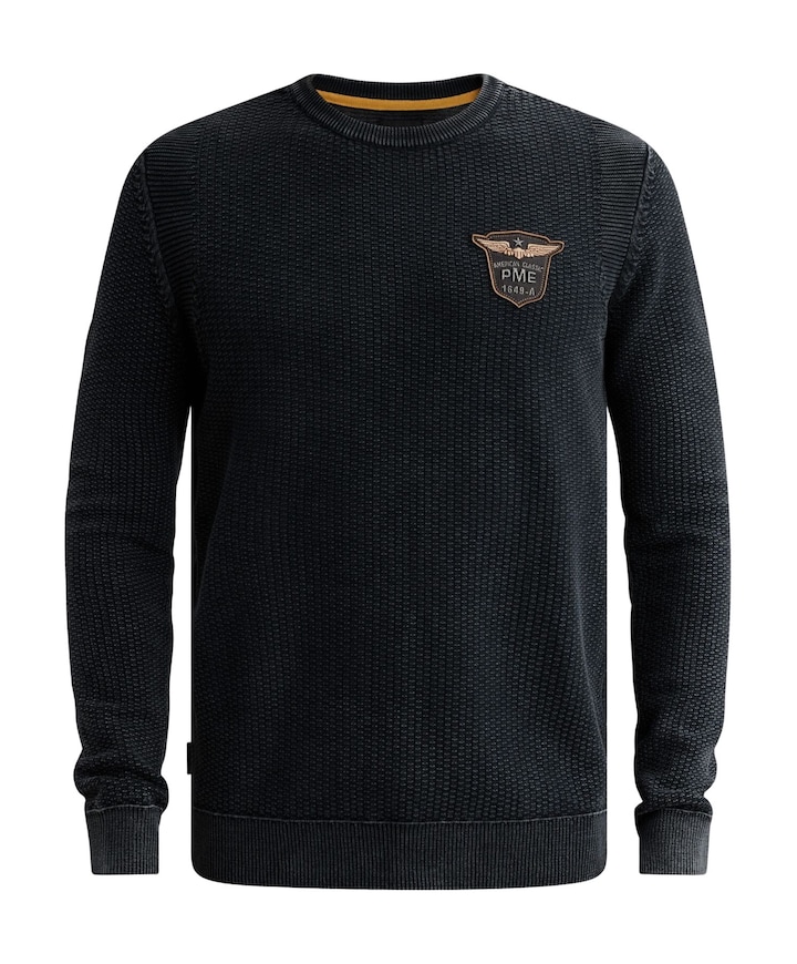 Heren trui blauw