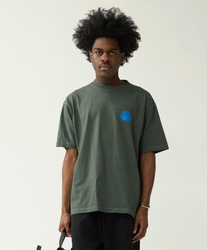 Heren T-shirt blauw