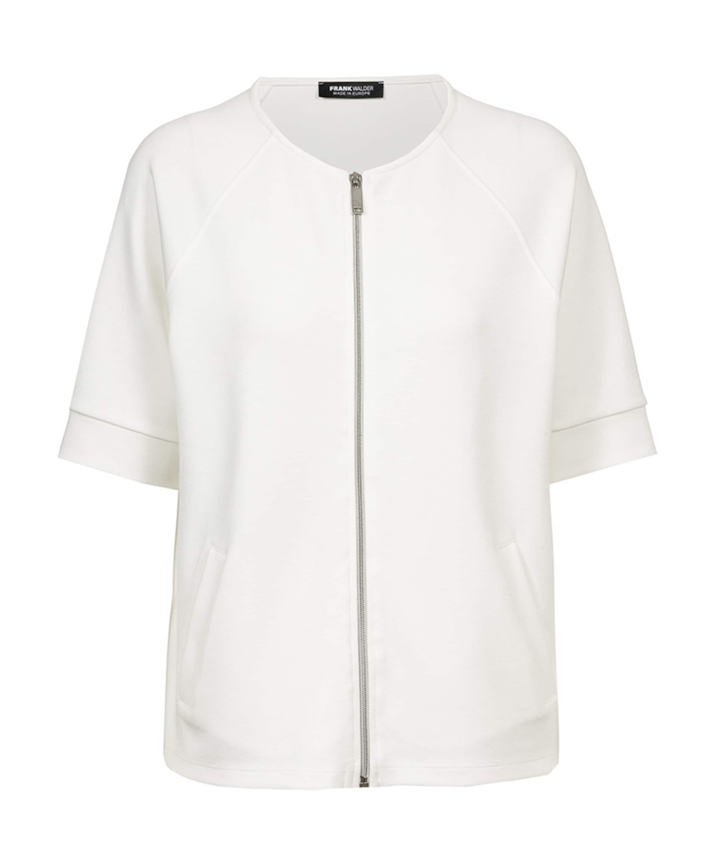 Dames vest wit