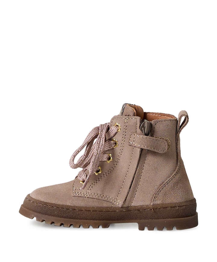 meisjes enkellaarzen beige