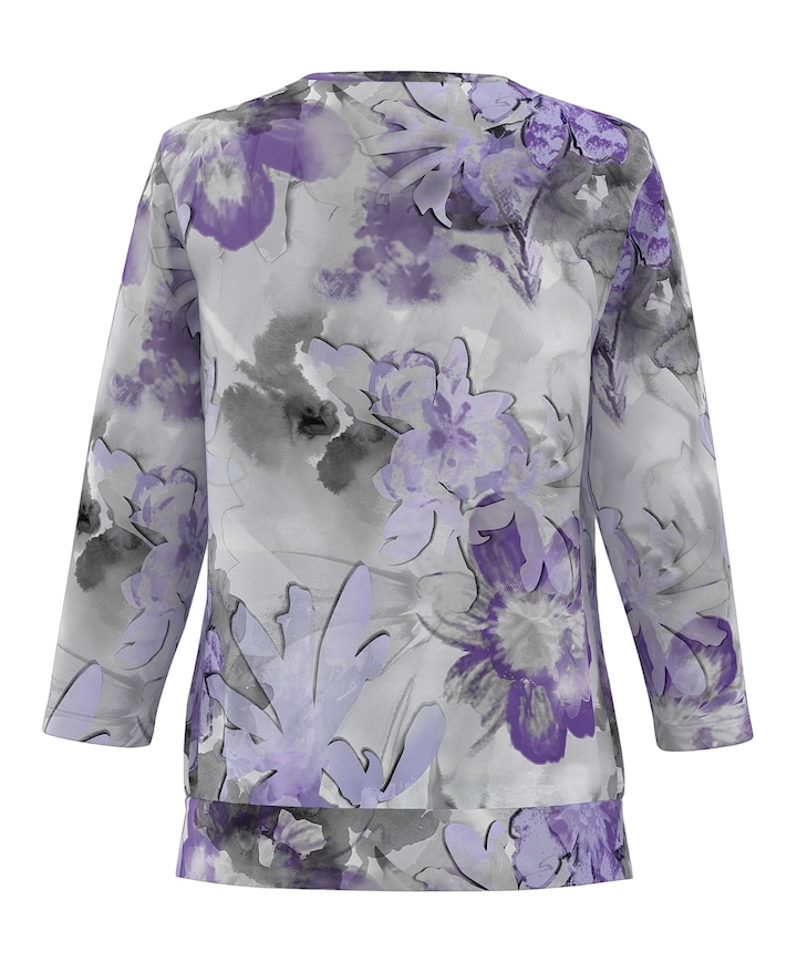 Dames longsleeve paars