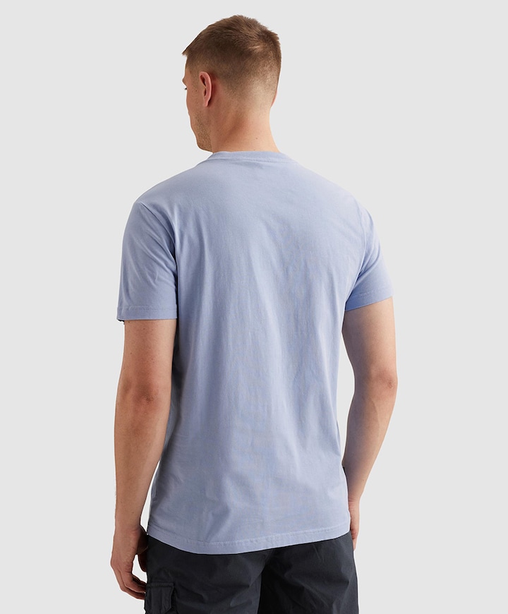 Heren T-shirt blauw