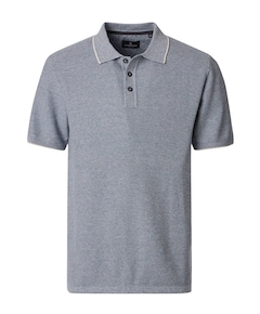 Heren polo blauw