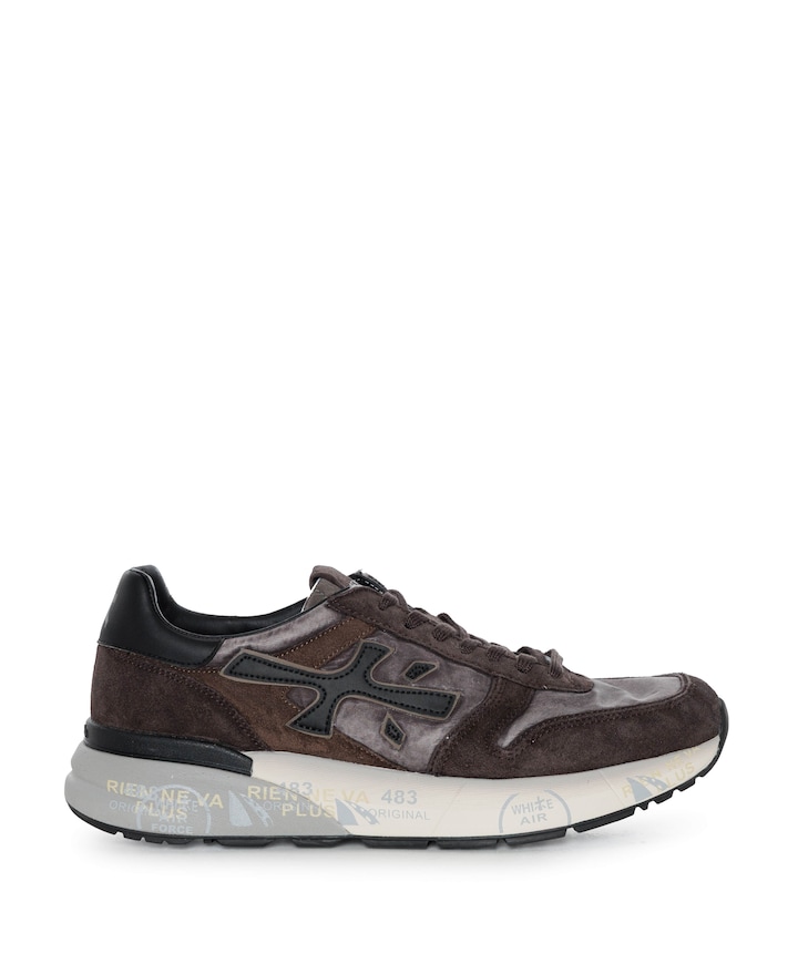Mick heren sneakers bruin
