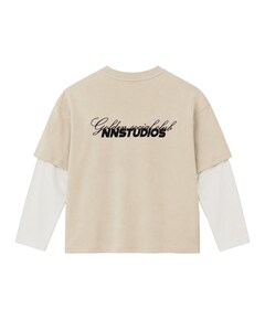 Jongens longsleeve ecru