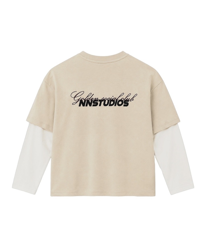 Jongens longsleeve ecru