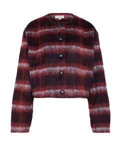 Dames jas bordeaux