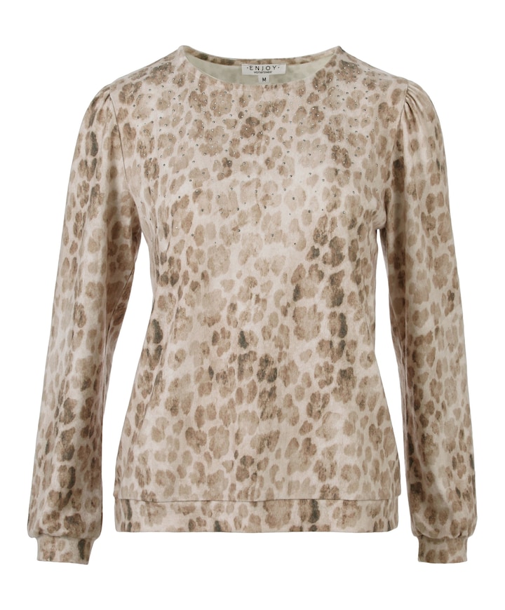 Dames sweater beige