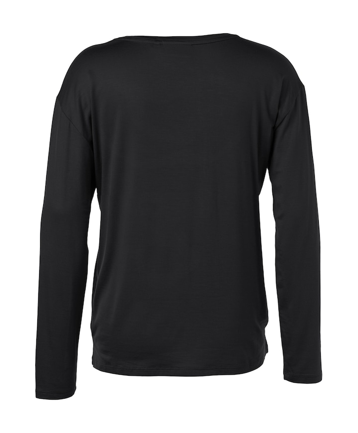 Dames pyjamatop blauw