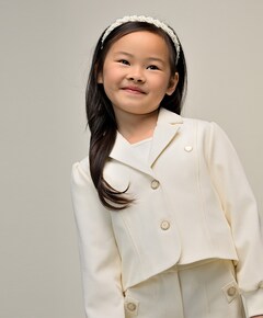 Meisjes accessoire ecru