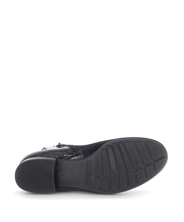 dames enkellaarzen blauw