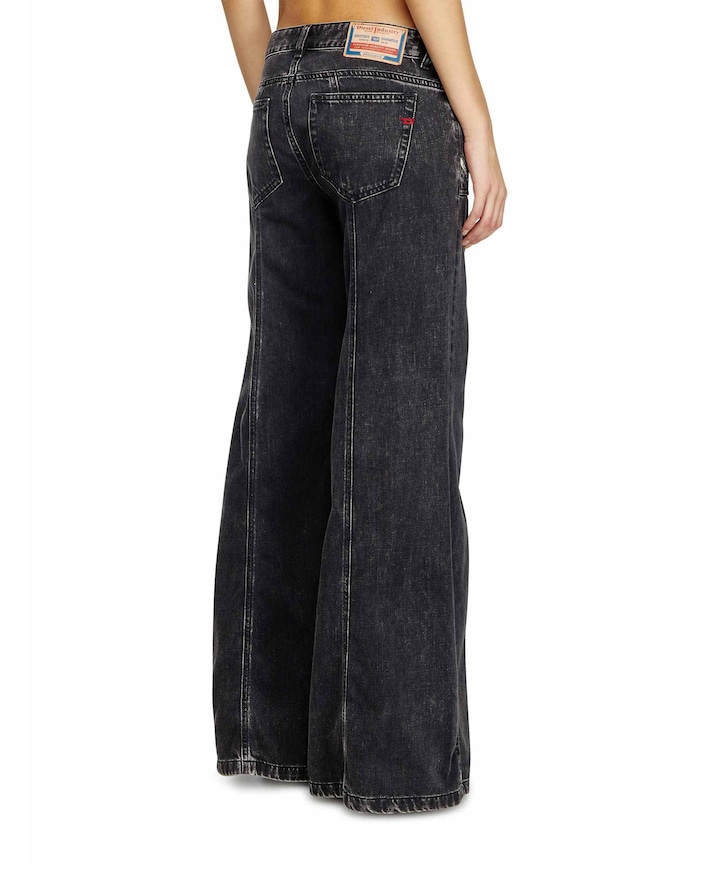 D-AKII jeans zwart