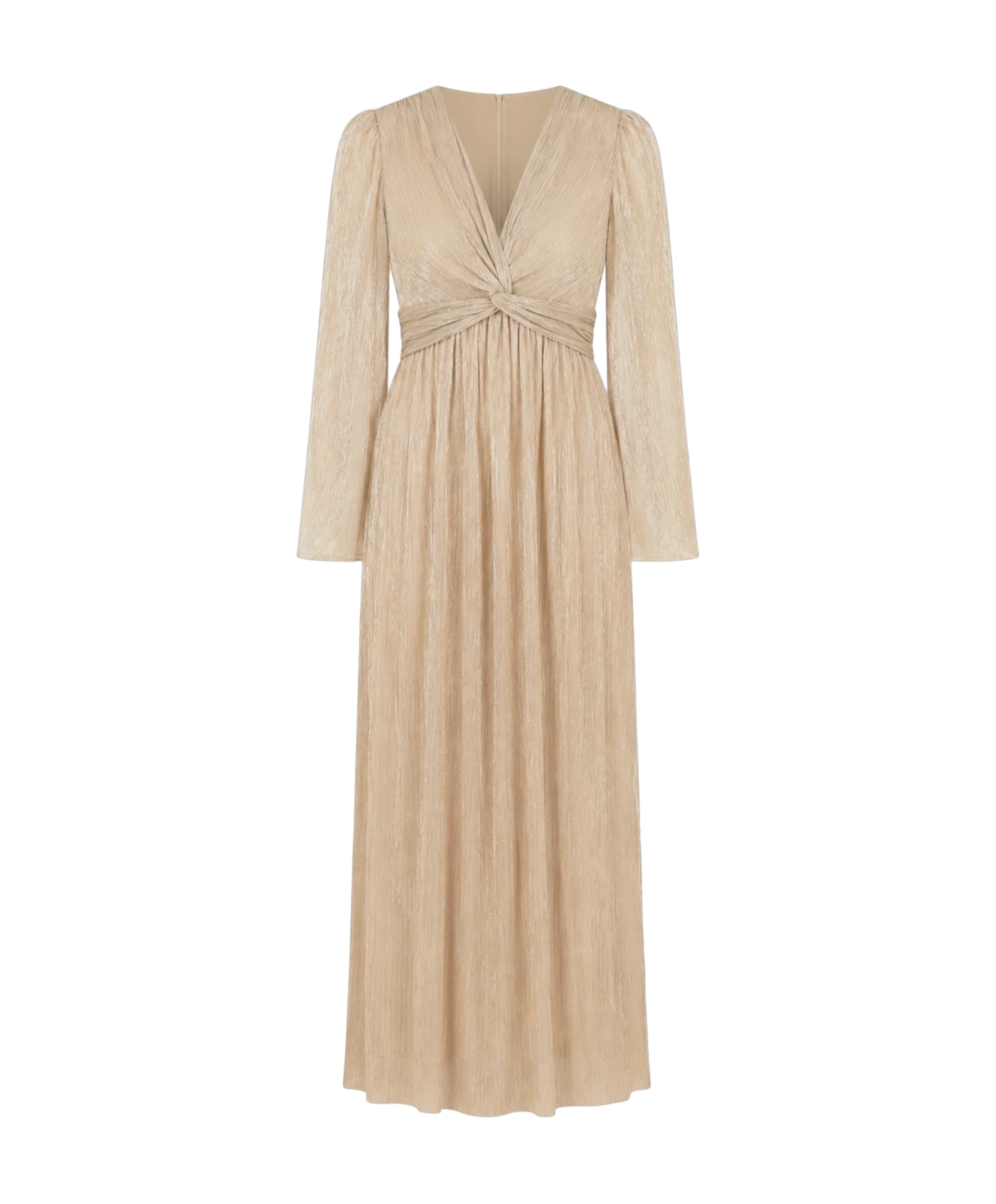 Dames jurk beige