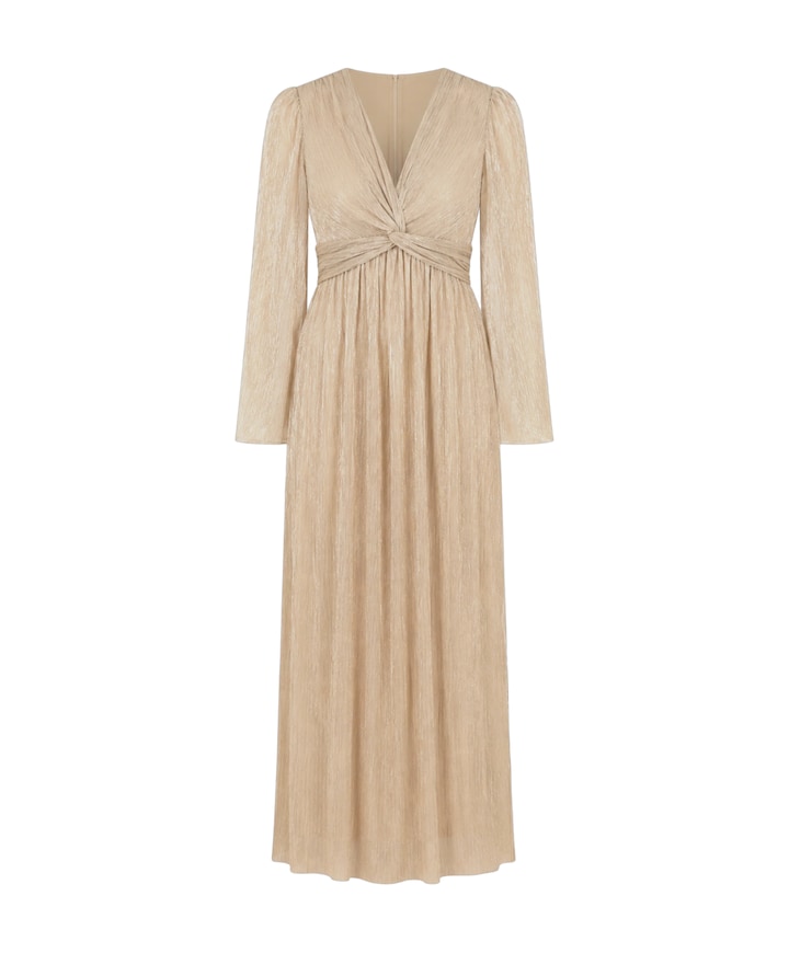 Dames jurk beige