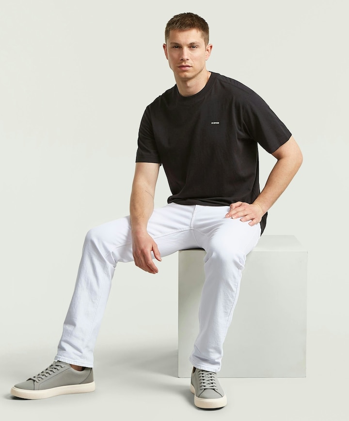 Mosa Straight heren jeans ecru