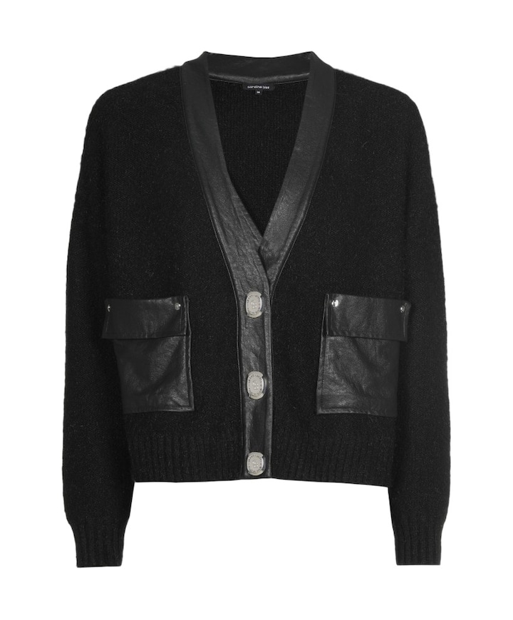 Dames vest zwart