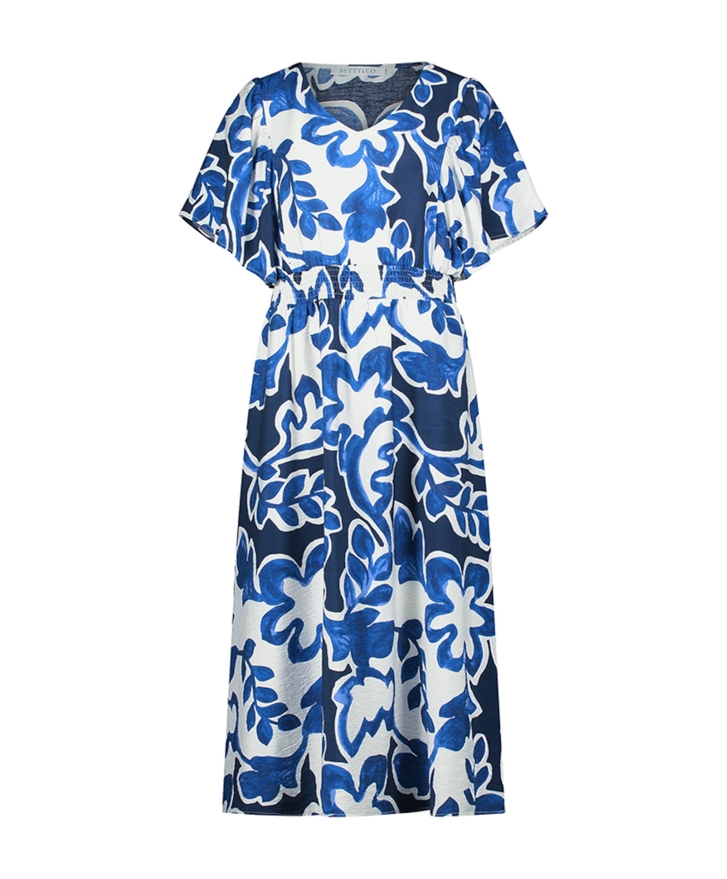 Dames jurk blauw