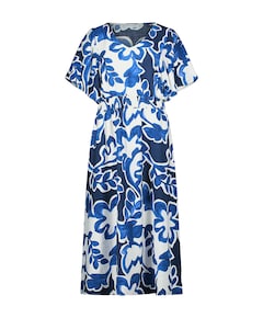 Dames jurk blauw