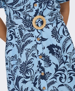 Dames jurk blauw