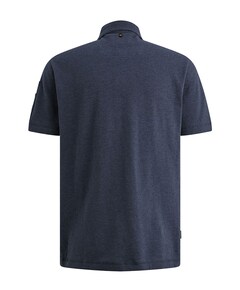 Heren polo blauw