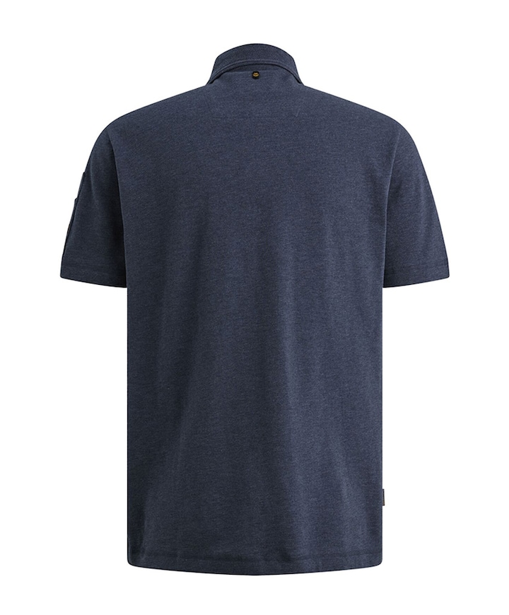 Heren polo blauw