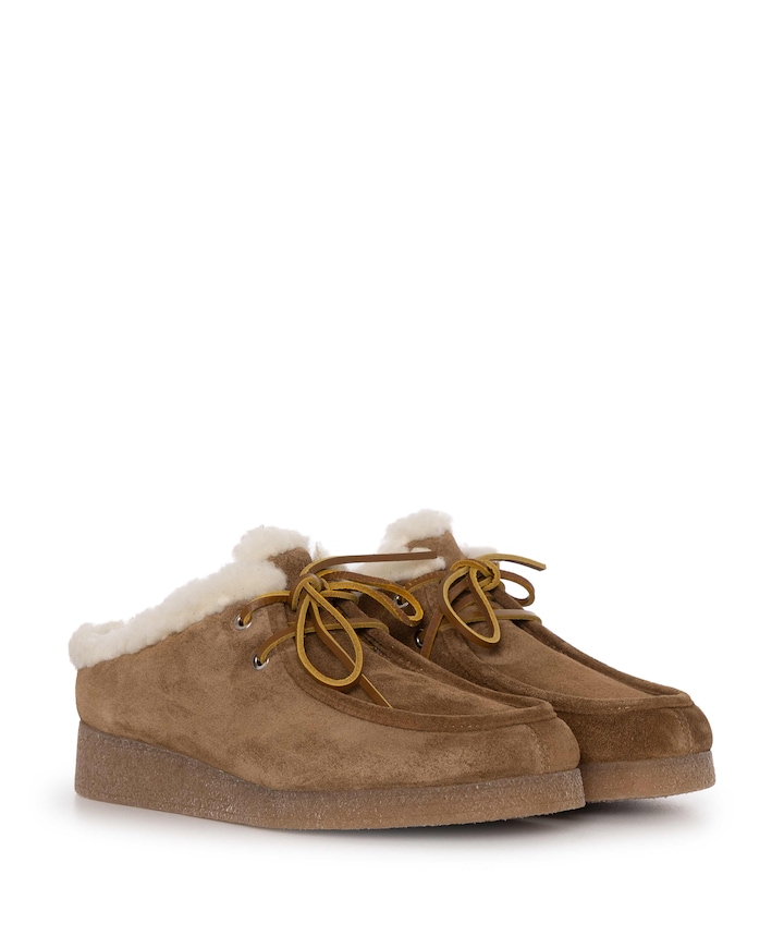 Dolomiti dames clogs bruin
