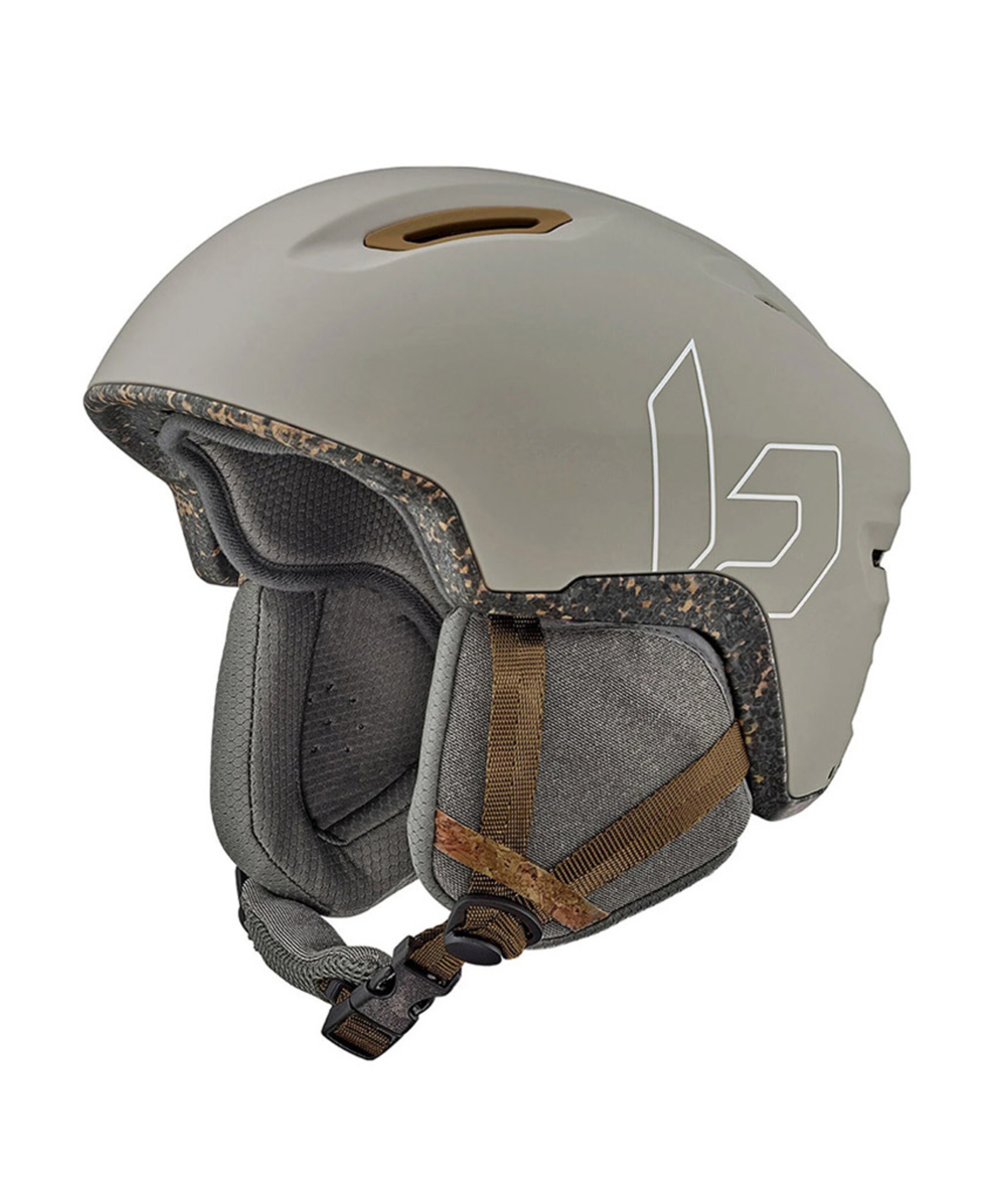 Skihelm uniseks grijs