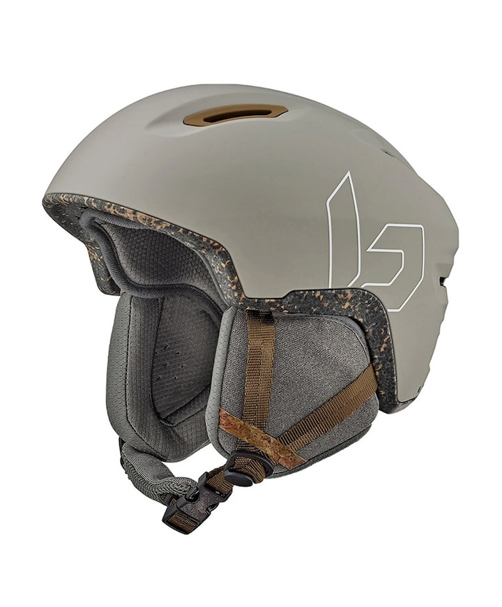 Skihelm uniseks grijs