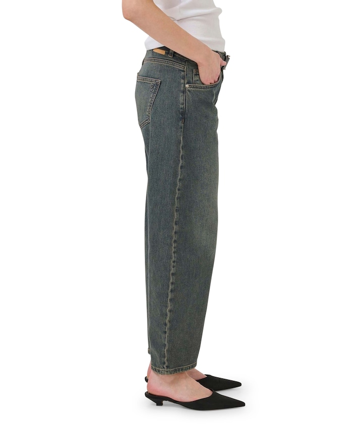 BalooMW 139 High Barrel jeans blauw
