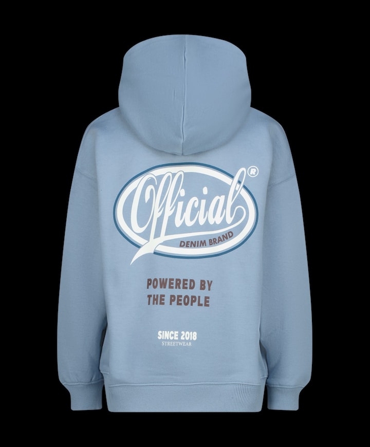 Jongens hoodie blauw