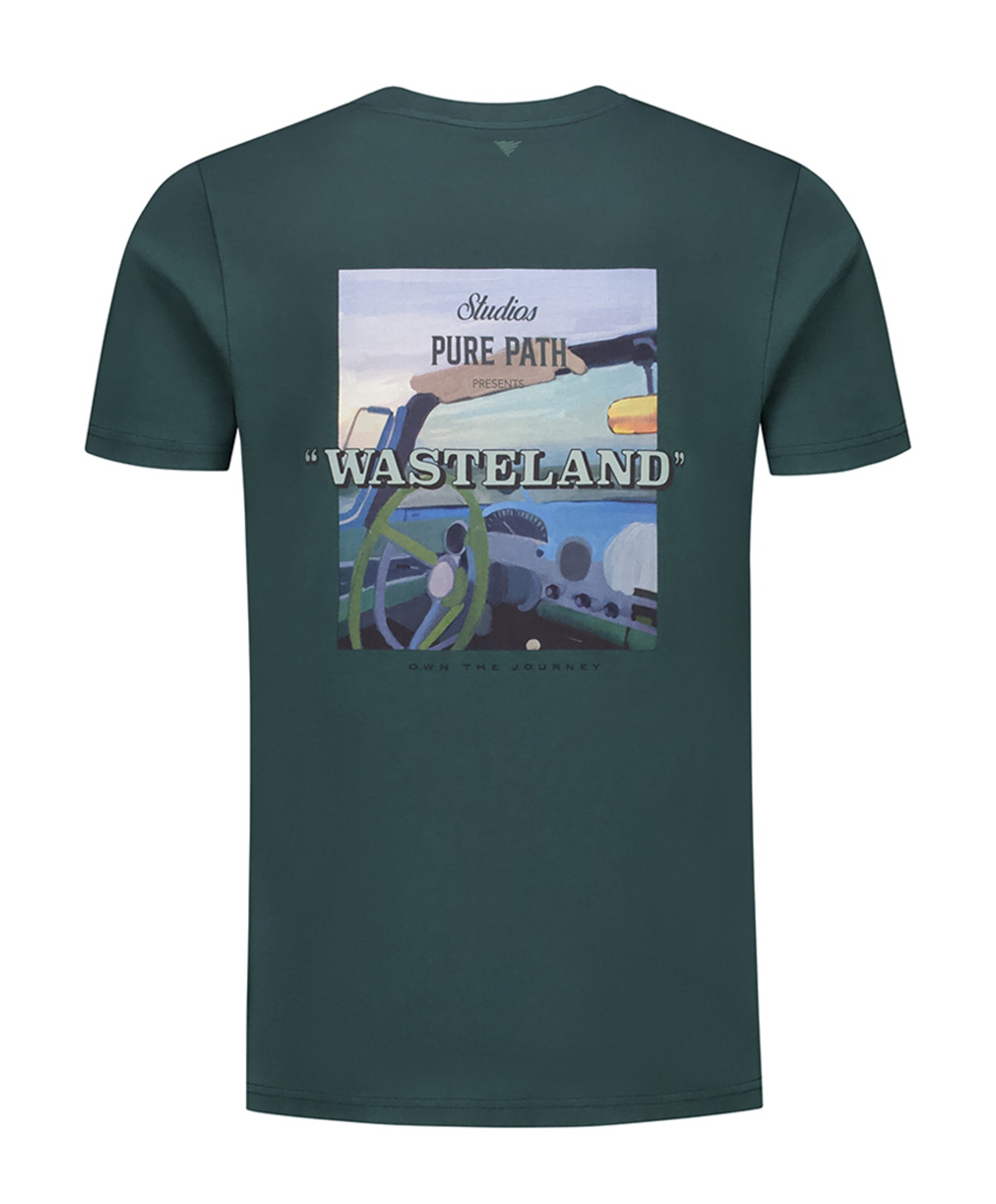 Heren t-shirt groen