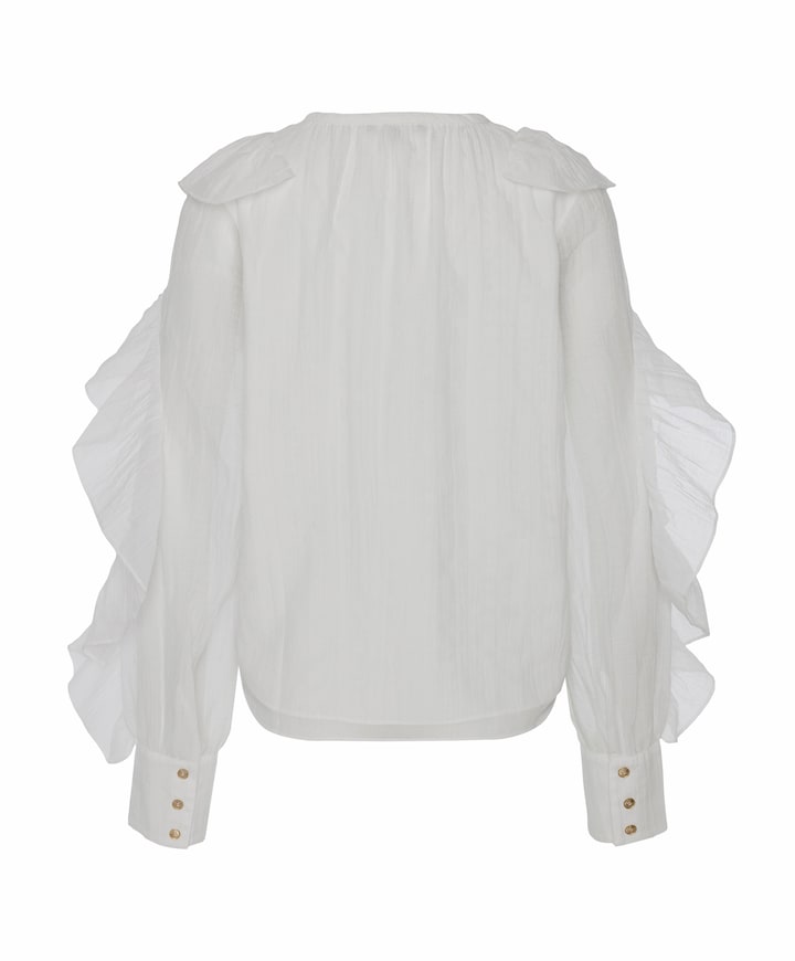 Dames blouse wit