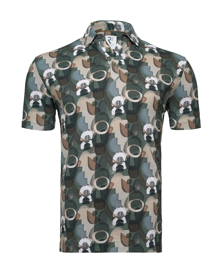 Heren polo groen